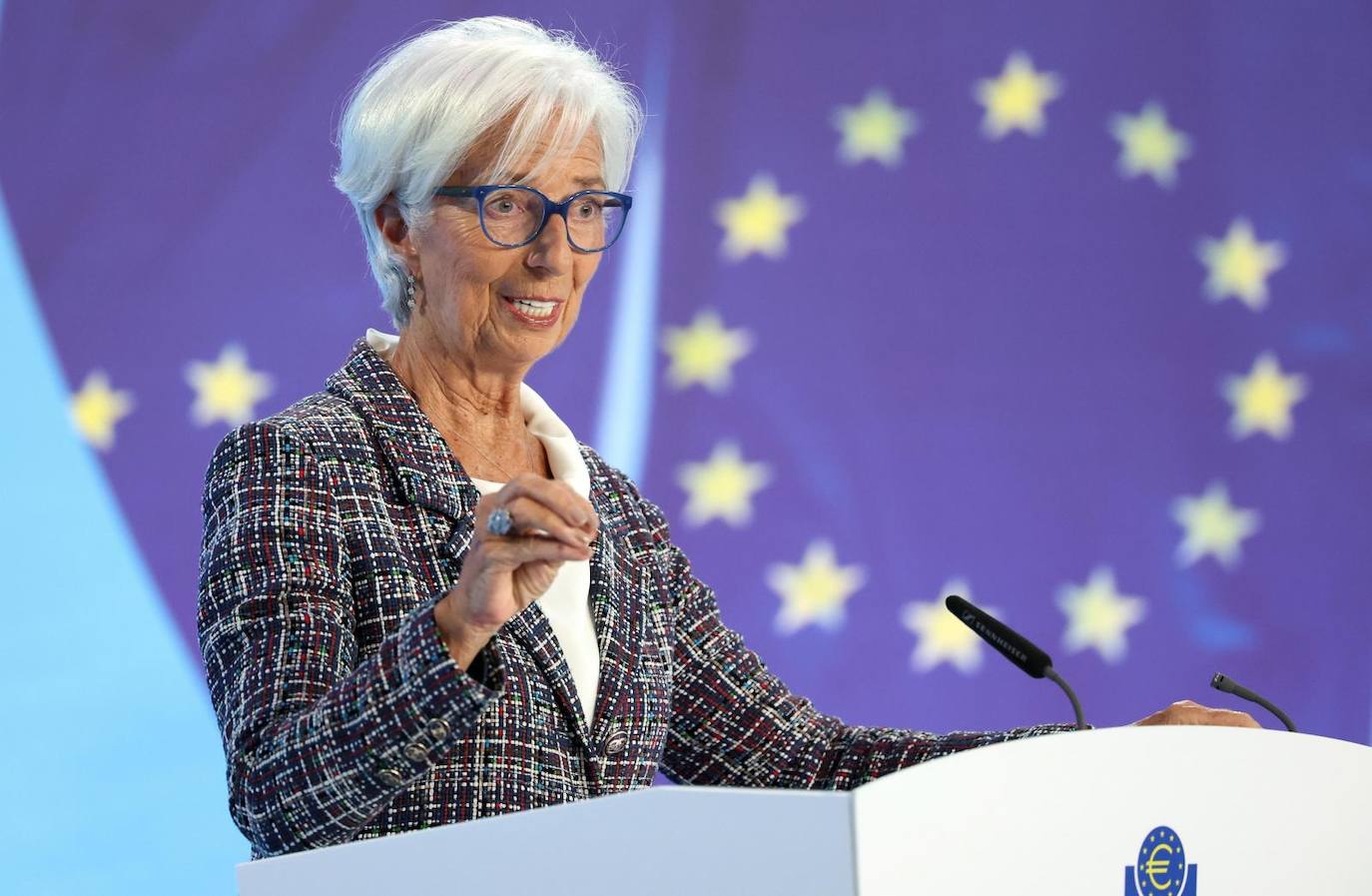 La presidenta del BCE, Christine Lagarde.