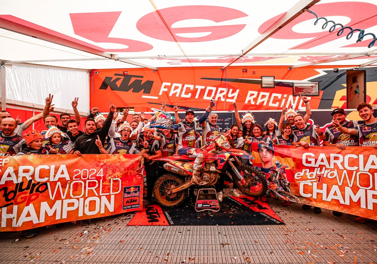 Un español campeón del mundo de EnduroGP con KTM