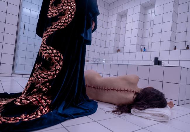 Una imagen de 'La sustancia'.