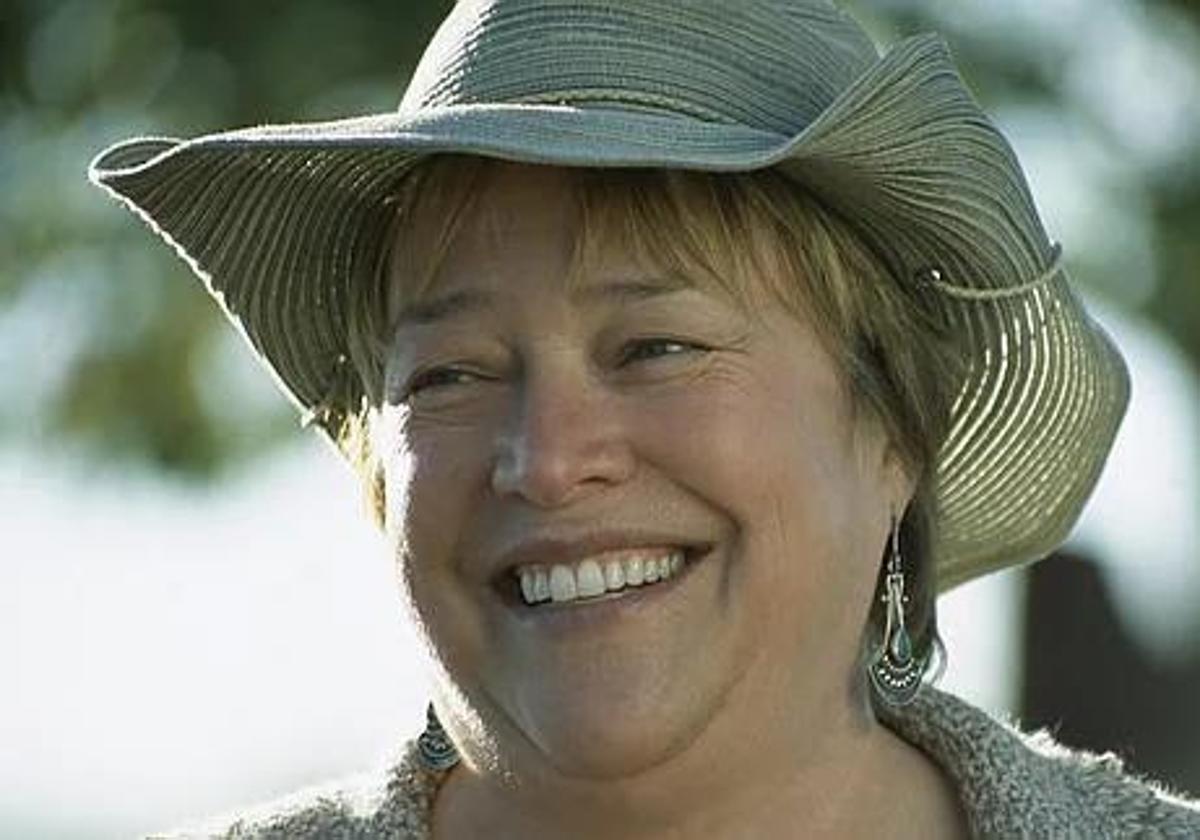 La actriz Kathy Bates