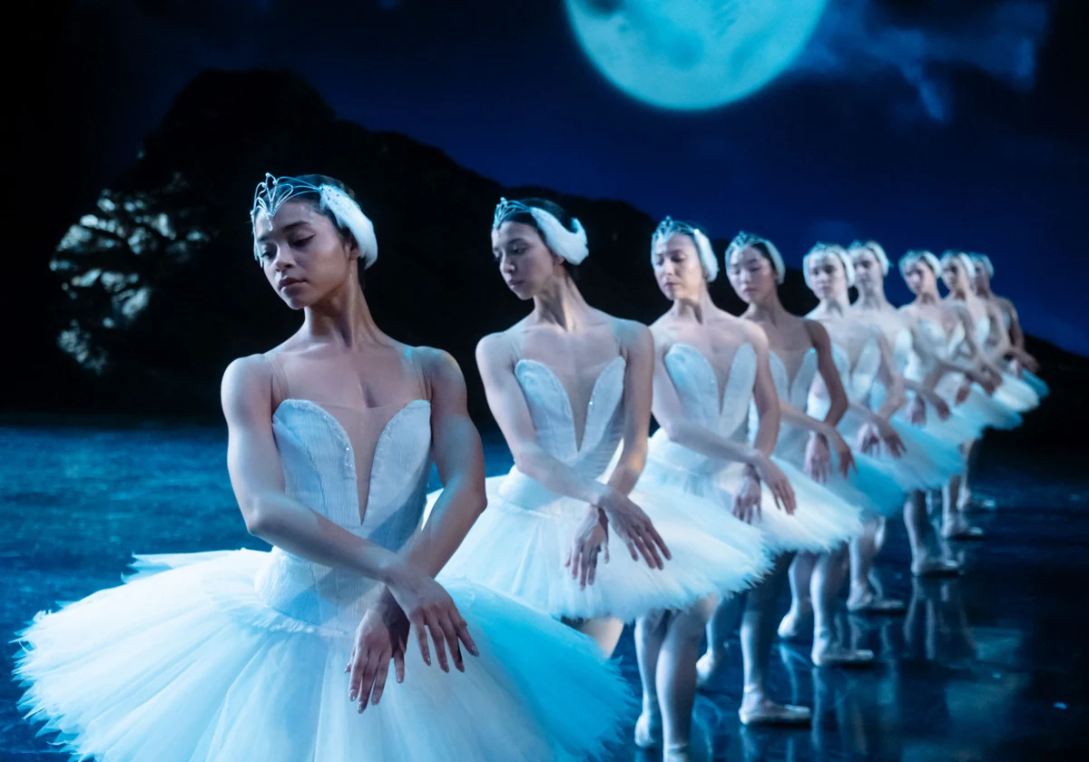 Bailarinas del San Francisco Ballet en 'El Lago de los Cisnes'.