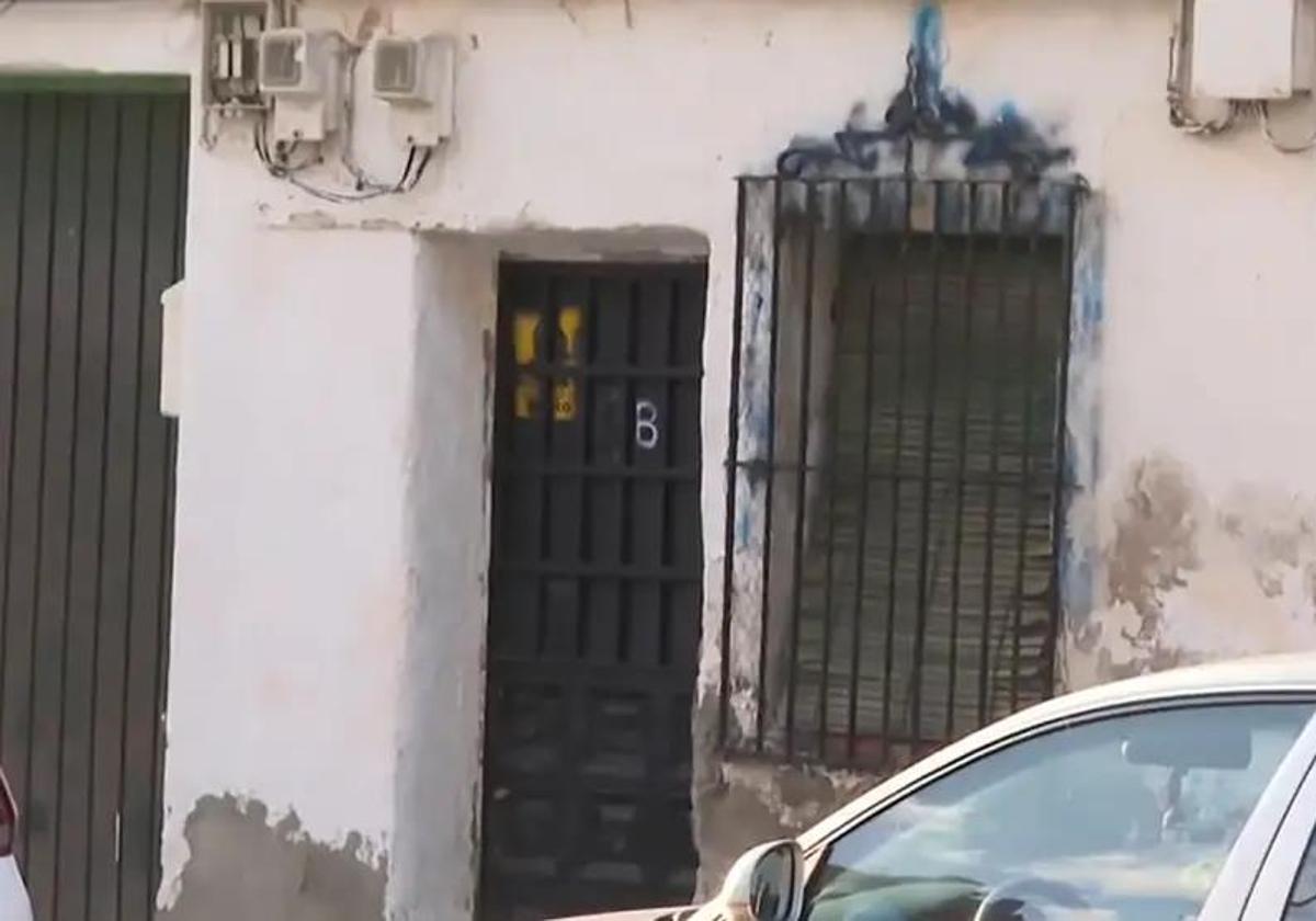 Imagen de la casa donde se produjo el suceso.