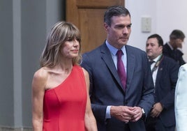 Pedro Sánchez y Begoña Gómez.