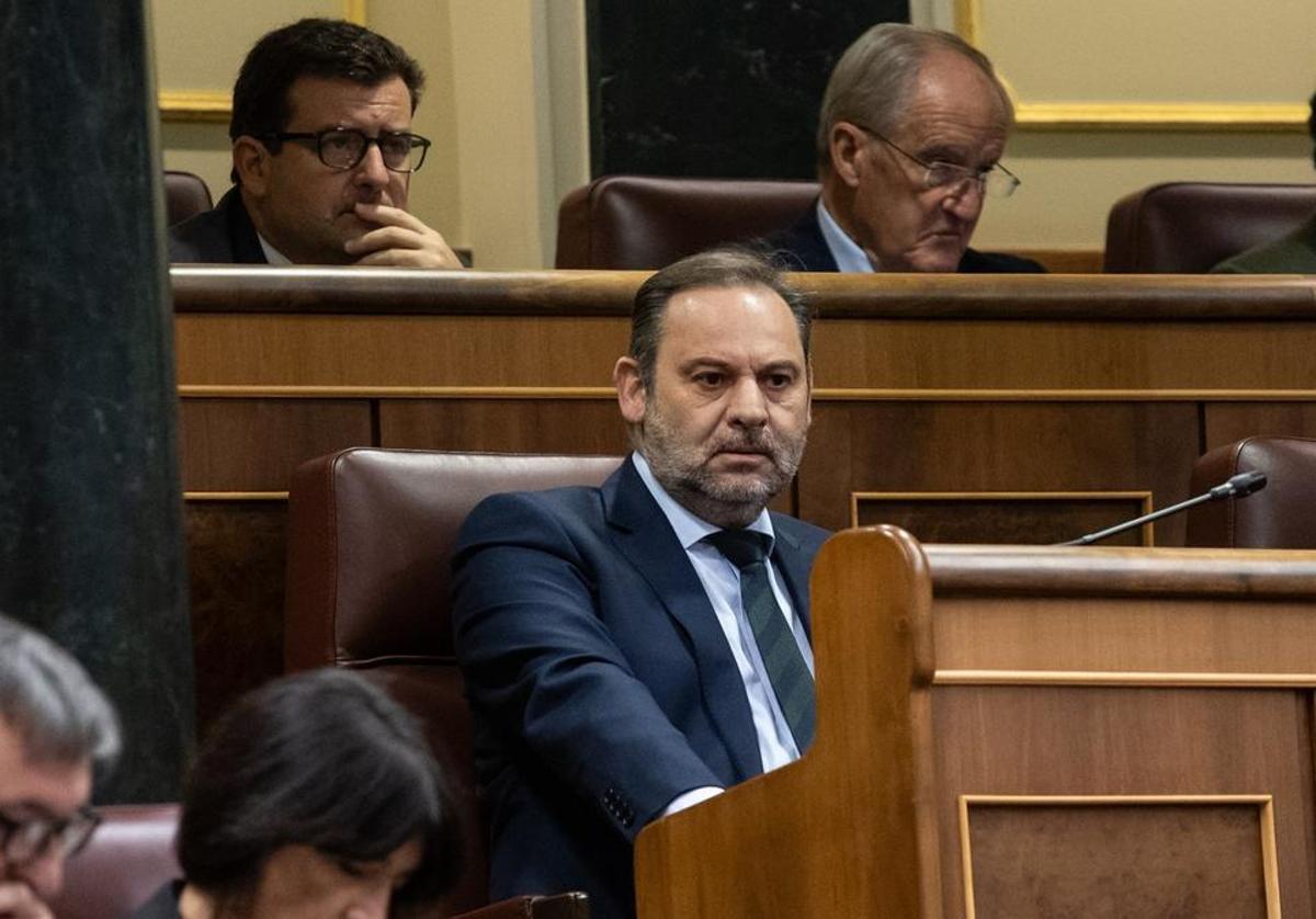 José Luis Ábalos en el Congreso