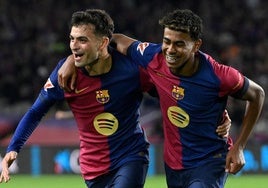 Los goles de la contundente victoria del Barcelona frente al Sevilla