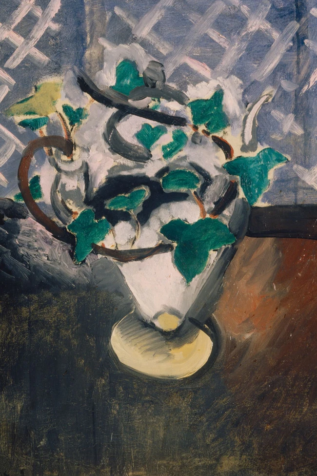 'Sarmaşık Dalı', (1916). Tuval üzerine yağlıboya. Kunsthaus Zürih. Gustav Zumsteg'in mirası.