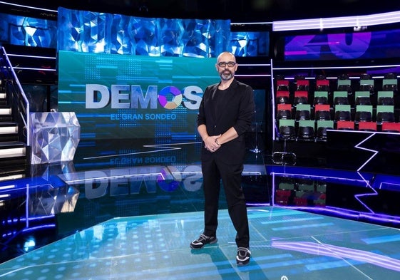 Risto Mejide en una imagen promocional de 'Demos. El gran sondeo'.