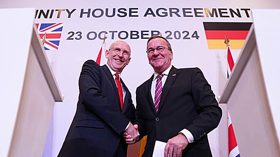 Reino Unido y Alemania llegan a un acuerdo en defensa «abierto» a otros aliados europeos