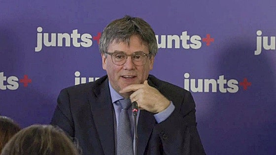 Puigdemont anuncia su candidatura a presidir Junts