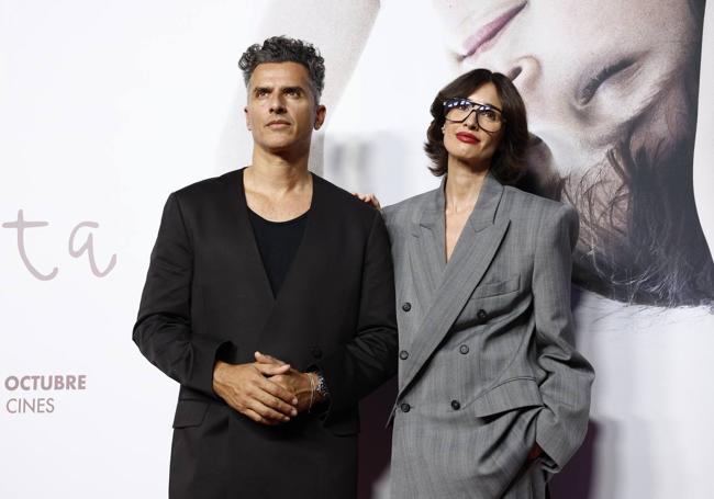 Paz Vega y su marido Orson Salazar en el estreno de 'Rita' en Madrid el pasado 21 de octubre.