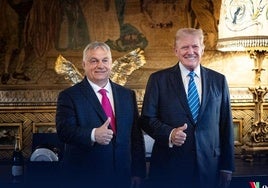 Donald Trump ha mostrado su sintonía con contados líderes europeos, como el húngaro Viktor Orbán.