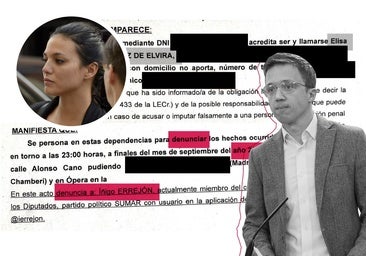 La denunciante de Errejón: «Cerró la puerta con pestillo y me besó y tocó sin consentimiento»