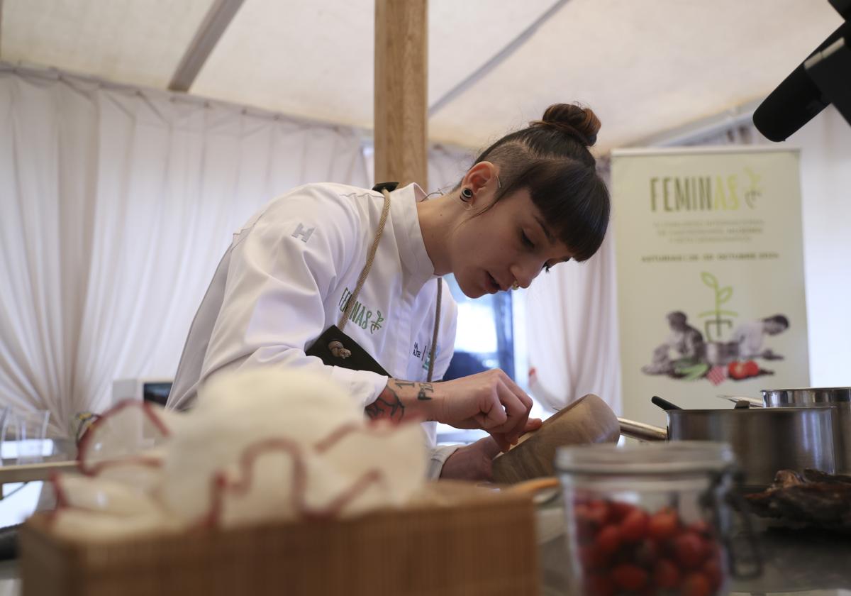 La joven chef aragonesa Iris Jordán