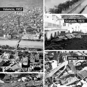 De la riada de 1957 al desastre de 2024: las últimas inundaciones catastróficas en España