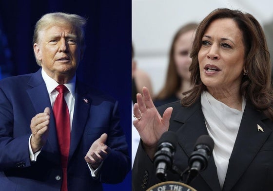 Trump y Harris apuran los últimos días de campaña con jornadas maratonianas de actos electorales.