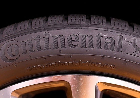 Un neumático de Continental.