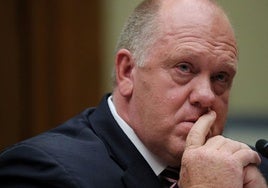 Tom Homan testificando en el Capitolio en 2019.