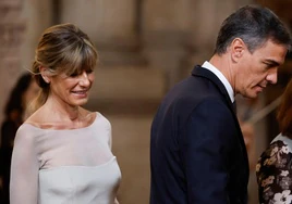 Begoña Gómez y Pedro Sánchez.