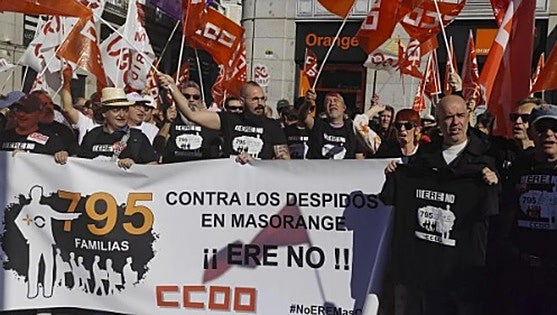 El ERE de Masorange se salda con 185 despidos forzosos tras el 71% de adhesión voluntaria