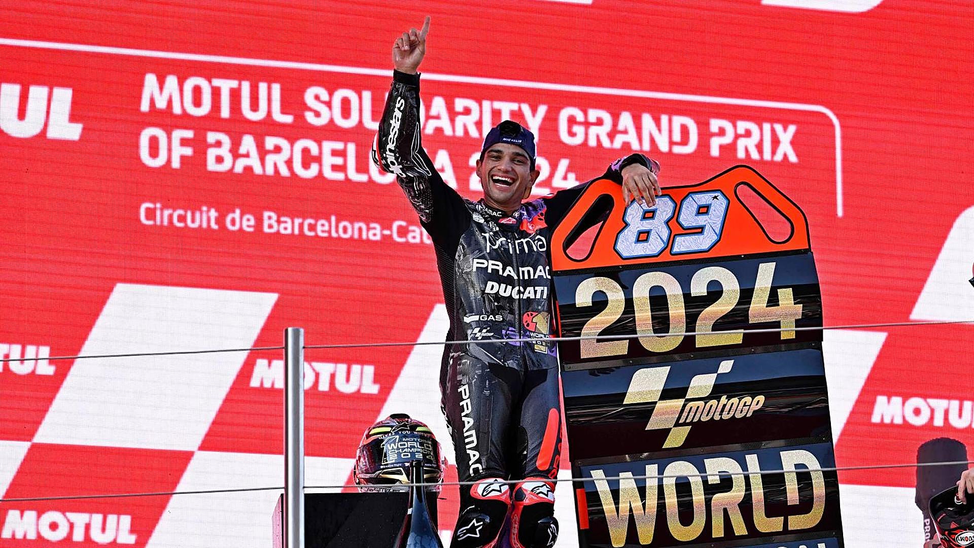 Jorge Martín, dünya şampiyonu MotoGP Olympus'a giriyor