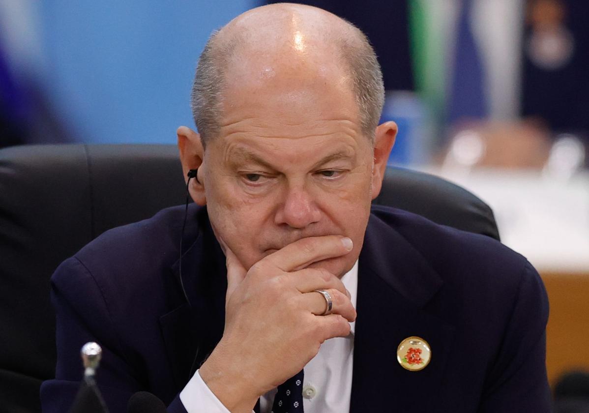 Olaf Scholz participa estos días en la cumbre del G-20 en Brasil.