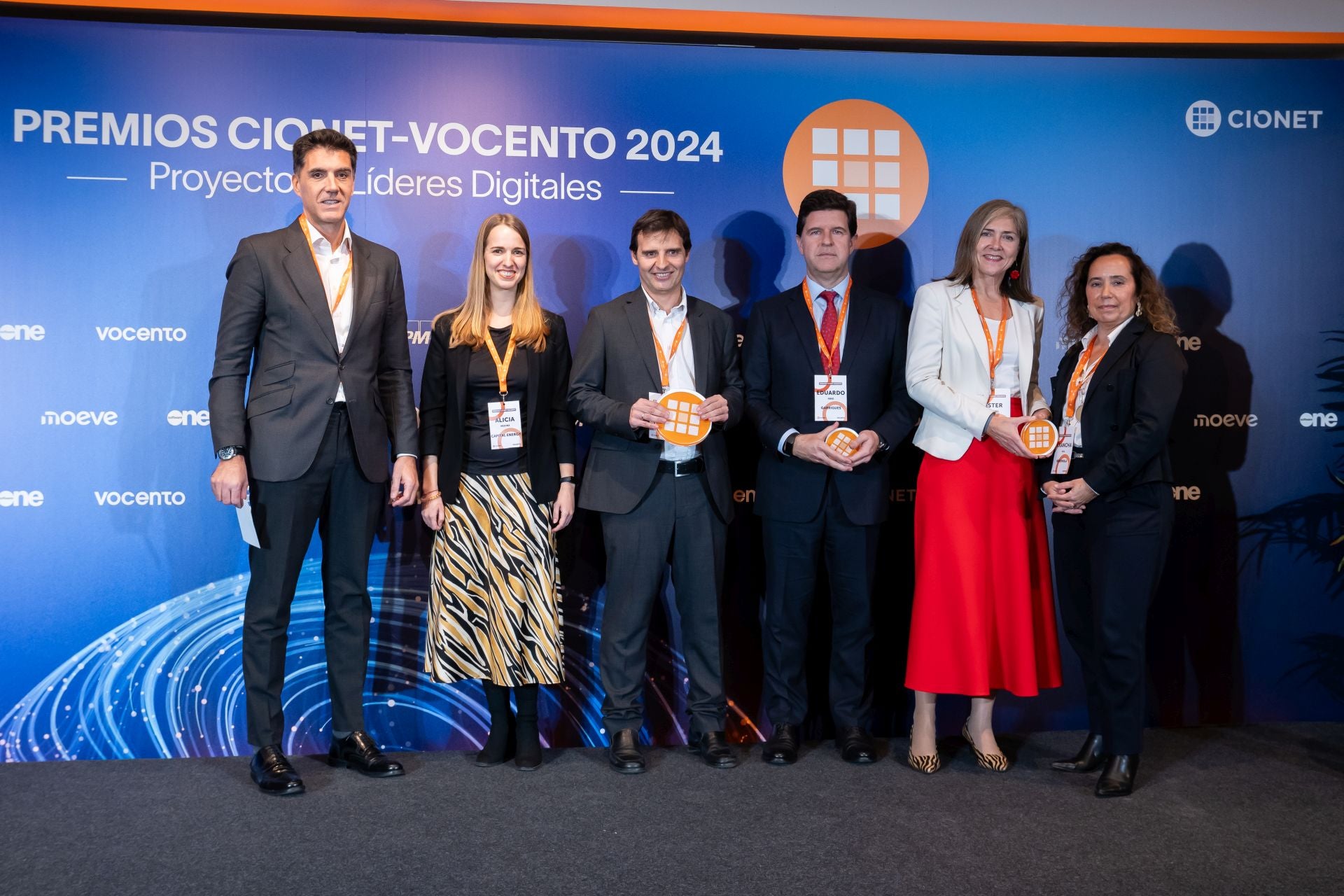 Finalistas y premiados de la cuarta edición de los Premios CIONET Vocento.