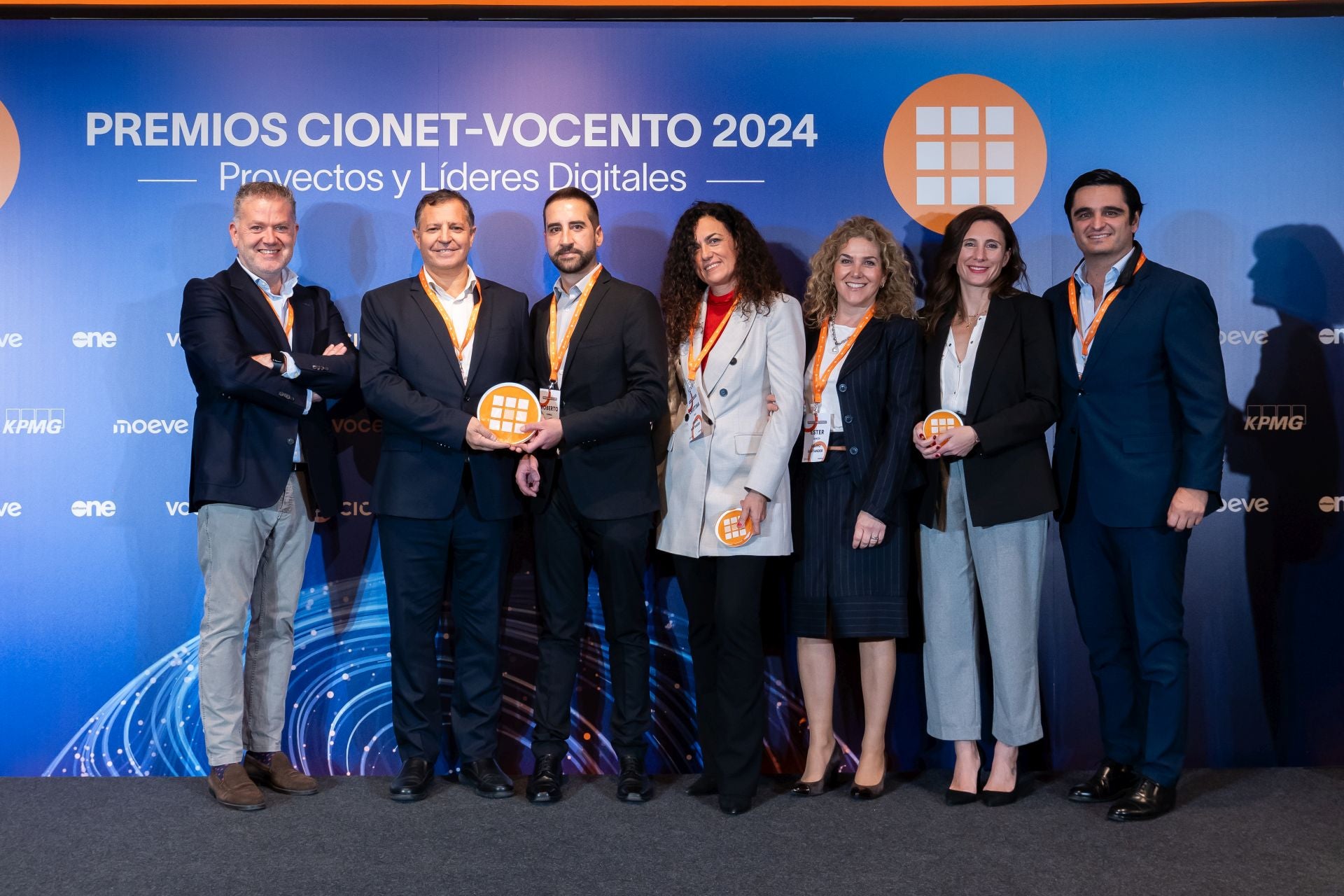 Finalistas y premiados de la cuarta edición de los Premios CIONET Vocento.