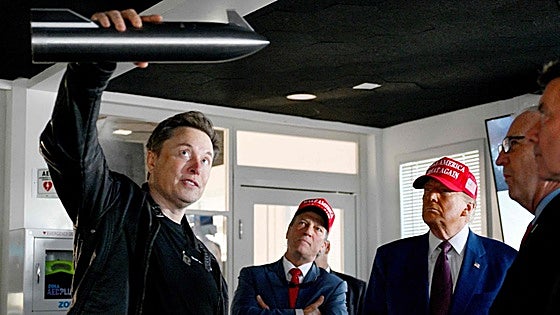 La Starship le falla a Musk en presencia de Donald Trump
