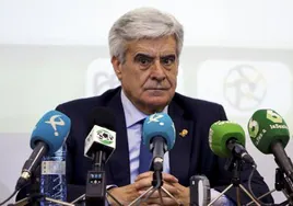 Pedro Rocha, expresidente de la FEF.