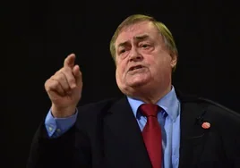 John Prescott, antiguo viceprimer ministro británico.