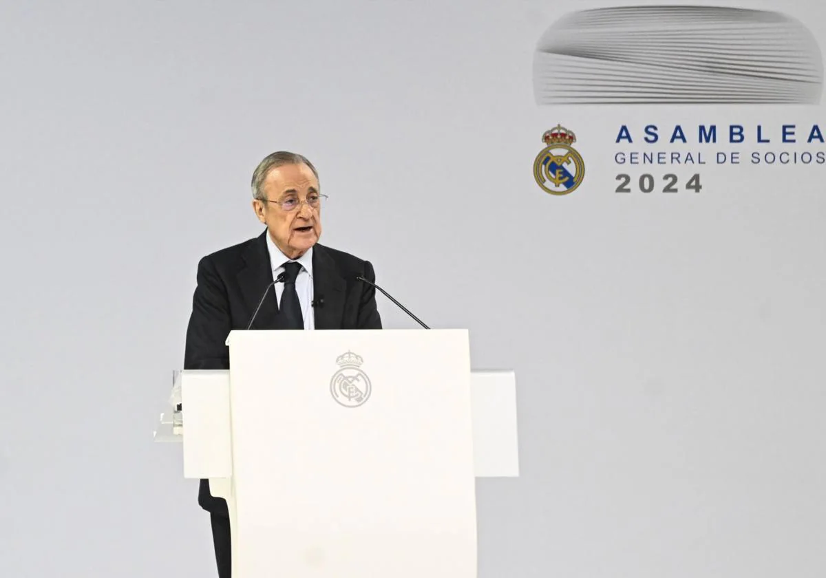 Florentino Pérez, contra todo y contra todos: «Este sistema no funciona»