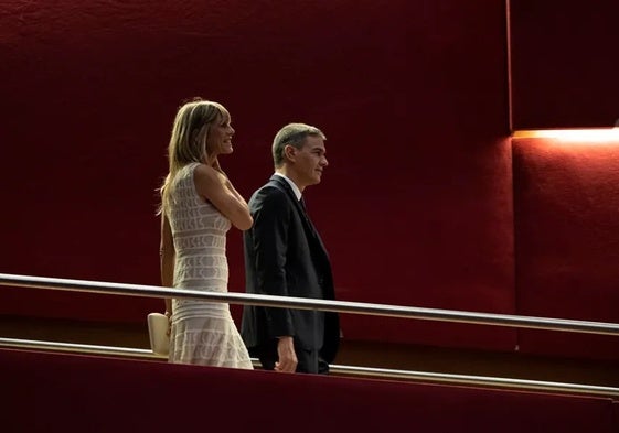 Begoña Gómez y Pedro Sánchez en una foto reciente