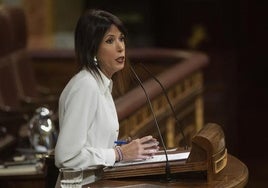 La diputada de Podemos, Martina Velarde.