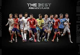 Rodri, Lamine Yamal y Carvajal, nominados al The Best de la FIFA