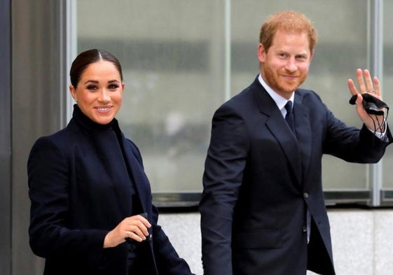 Los duques de Sussex, Meghan Markel y el príncipe Harry