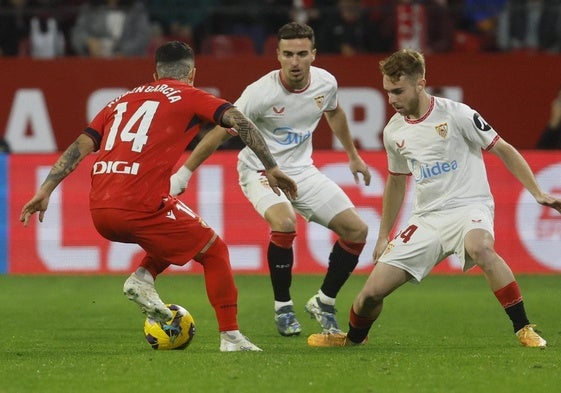 Valioso empate de Osasuna en casa del Sevilla para seguir mirando a Europa