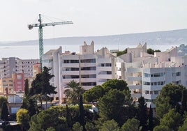 Construcción de viviendas en Baleares.