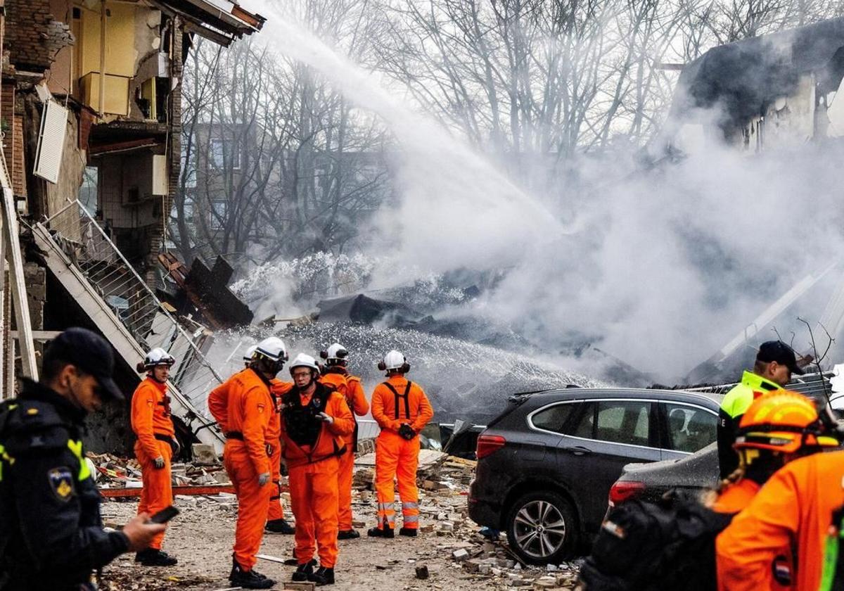 Al menos 4 muertos por una explosión en un bloque de apartamentos de La Haya