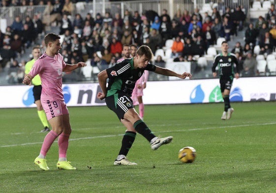 David López, en el añadido, da aire al Burgos ante el Eldense