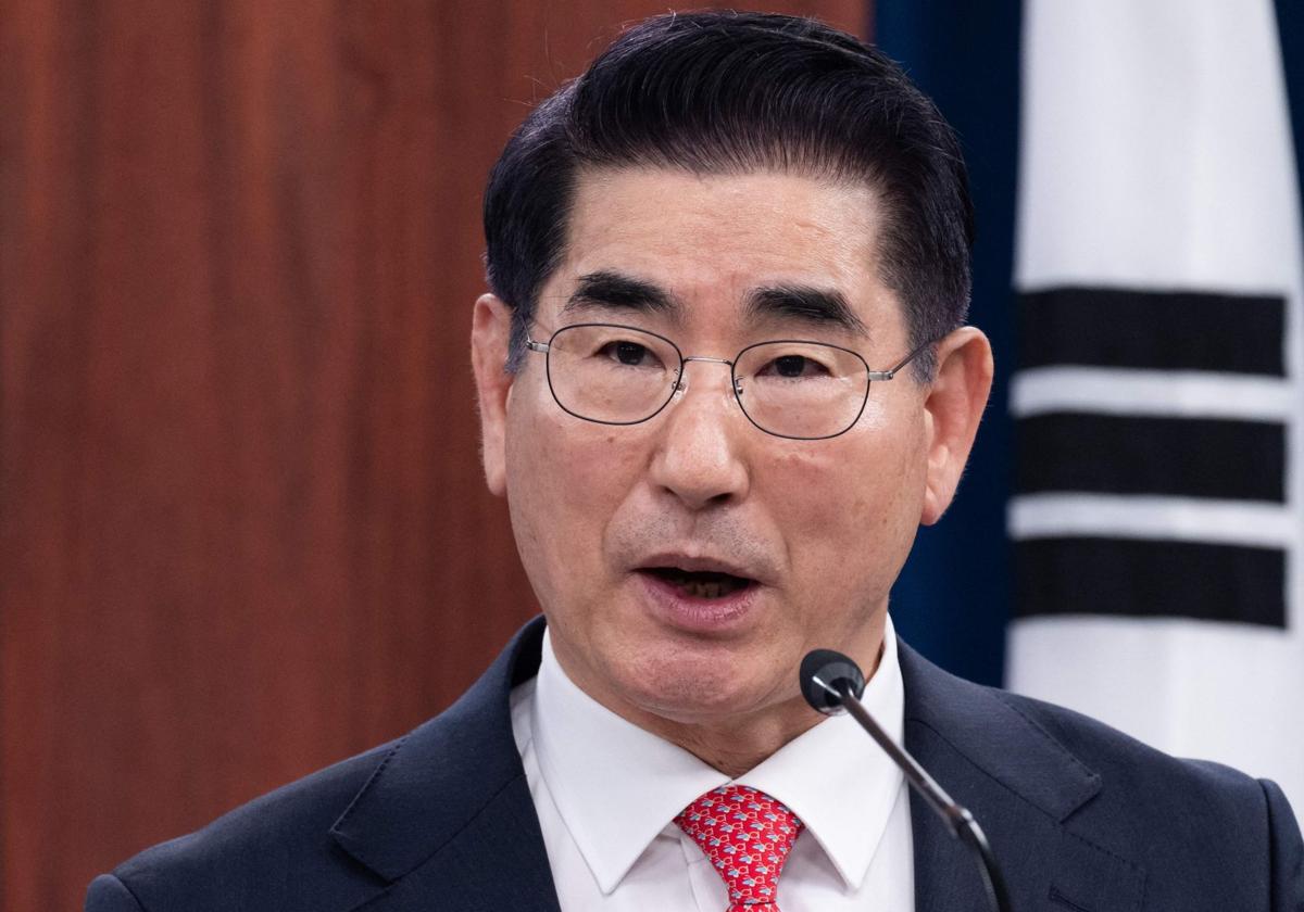 El exministro de Defensa surcoreano, Kim Yong-hyun.