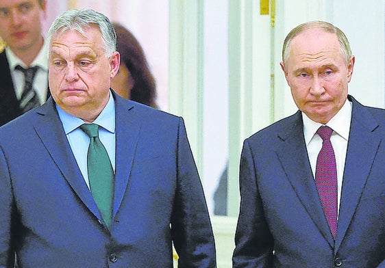 Viktor Orbán y Vladímir Putin mantienen una buena relación.