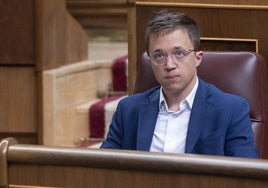Íñigo Errejón en el Congreso