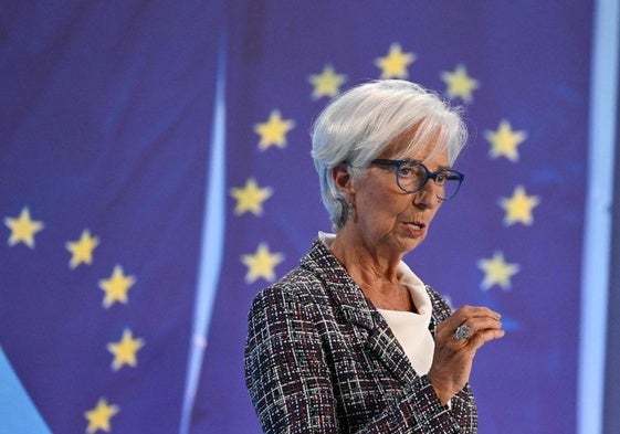 La presidenta del BCE, la francesa Christine Lagarde.