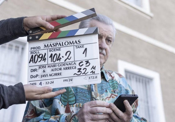José Ramón Soroiz en la piel de Vicente, el protagonista de 'Maspalomas'.
