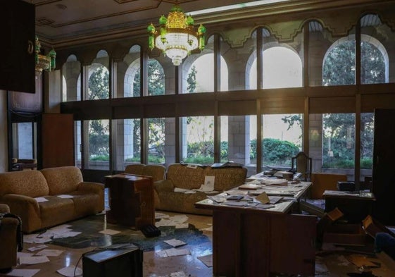 Los rebeldes se han hecho con el control de la residencia presidencial de Bashar Al Assad.