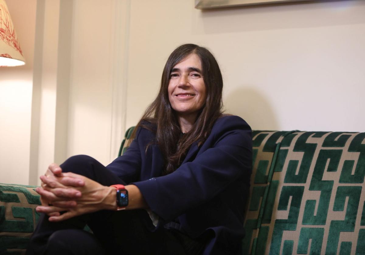 La directora del CNIO, María Blasco, en una reciente visita a Bilbao.