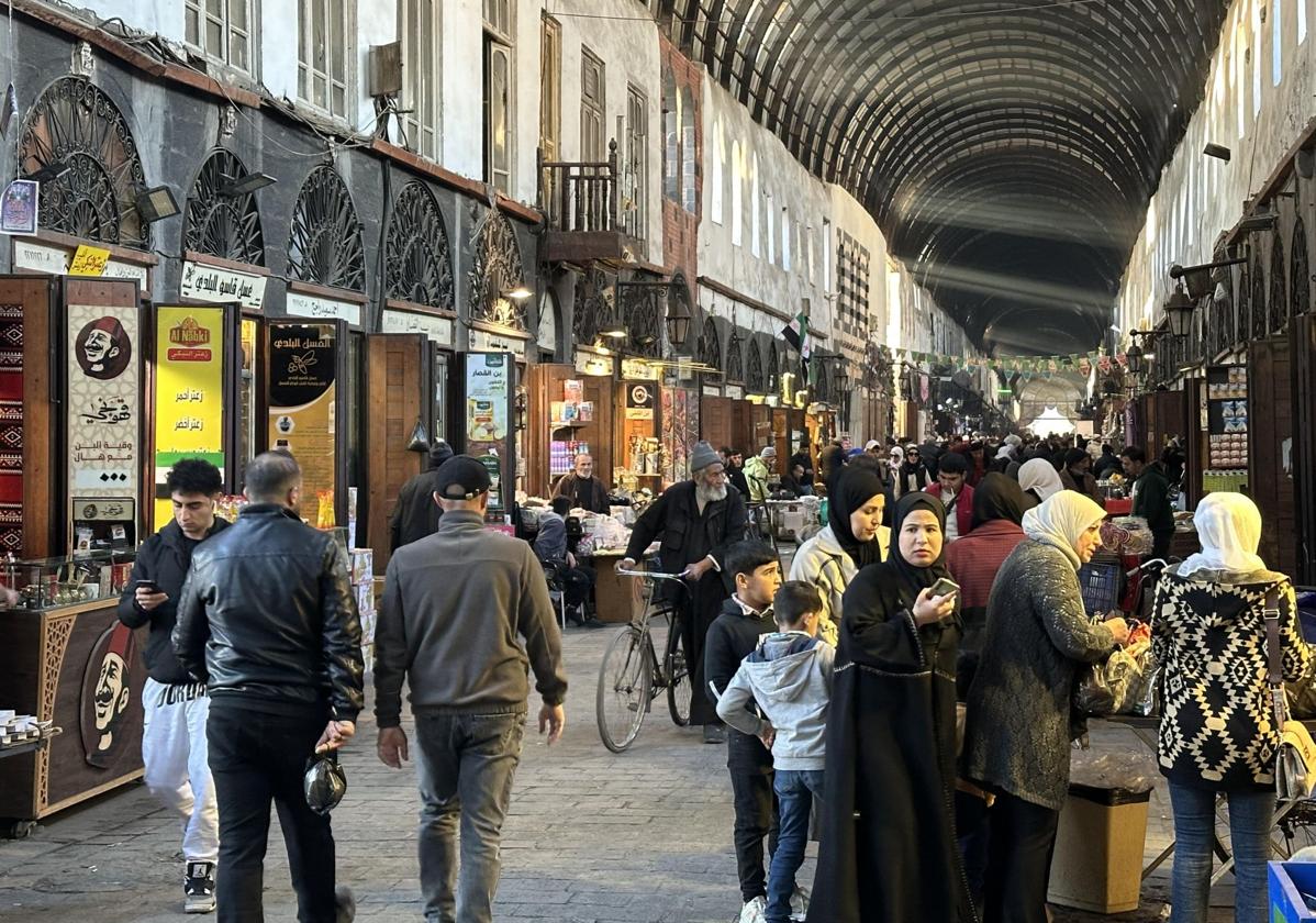 La Ciudad Vieja ha renacido en apenas una semana como el corazón comercial y de ocio de Damasco que era antes de la dictadura.