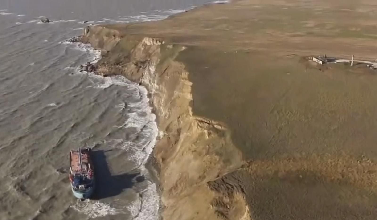 Uno de los dos barcos implicados en el naufragio.