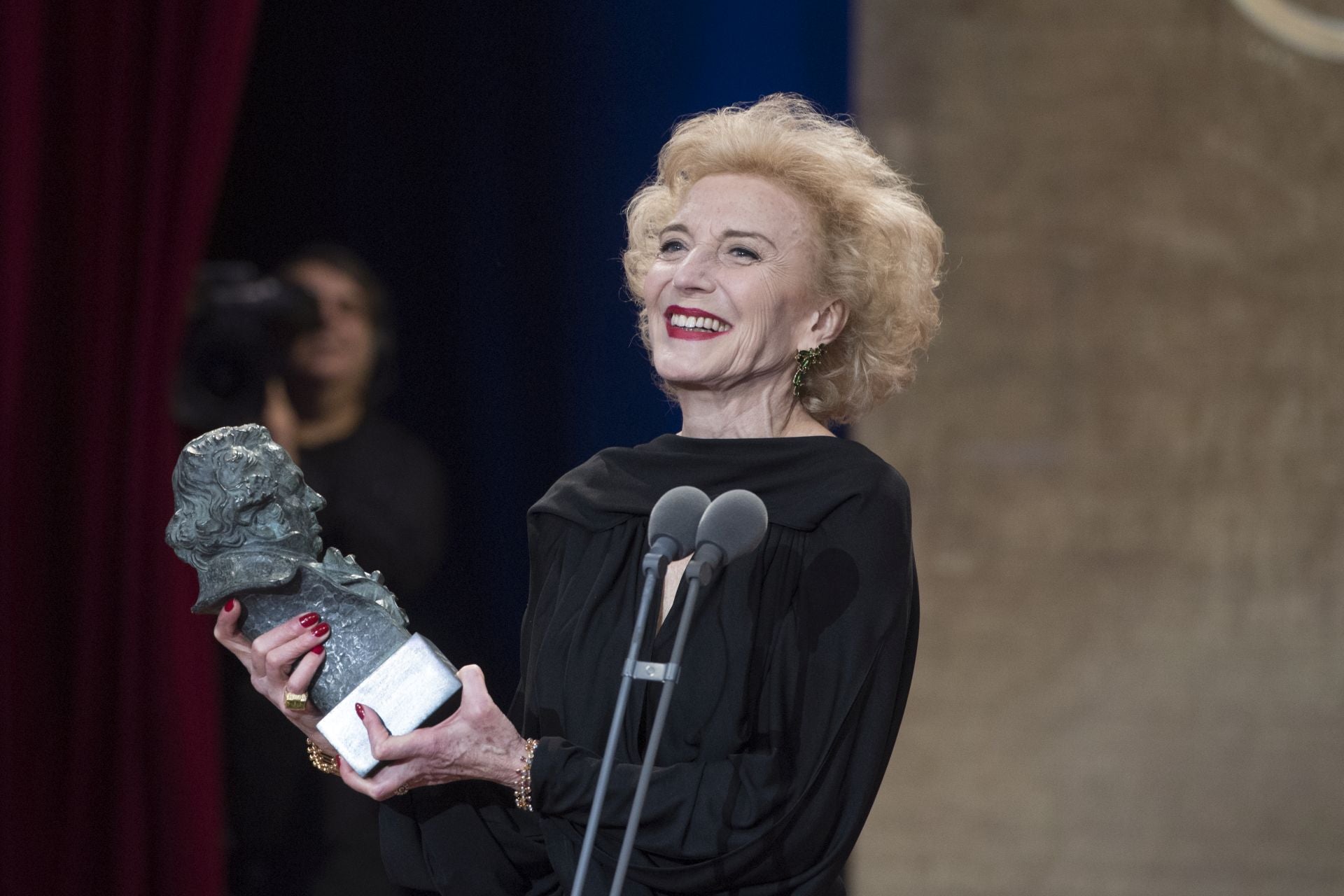 Marisa Paredes recibió en 2018 el Premio Goya de Honor.