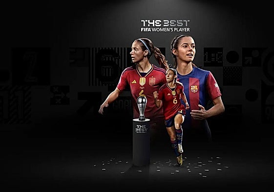 Otro doblete de Aitana Bonmatí en el The Best y cuarto galardón español consecutivo